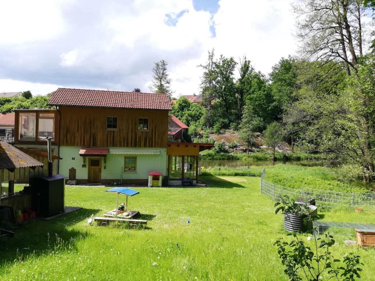 Ferienwohnung Und Sommerhaus Unter Der Burg Falkenberg  ภายนอก รูปภาพ