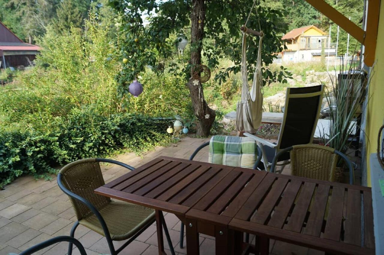 Ferienwohnung Und Sommerhaus Unter Der Burg Falkenberg  ภายนอก รูปภาพ