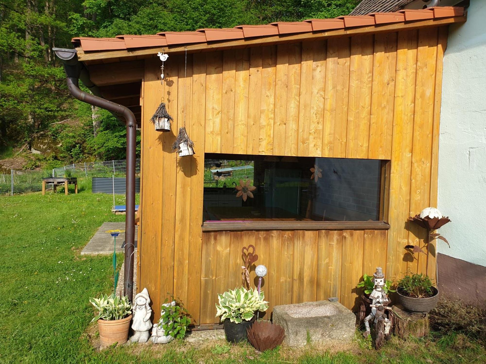 Ferienwohnung Und Sommerhaus Unter Der Burg Falkenberg  ภายนอก รูปภาพ